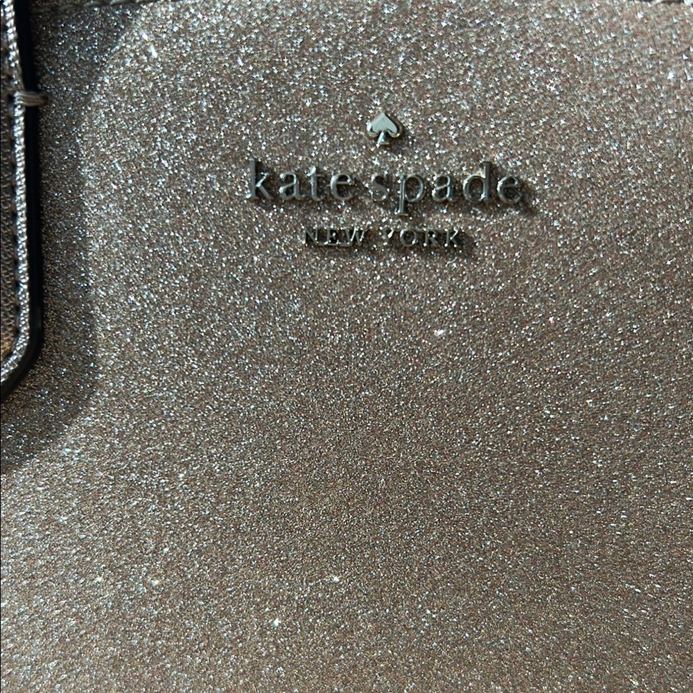 Kate Spade Gold Glitter Handbag - Picture 8 of 8